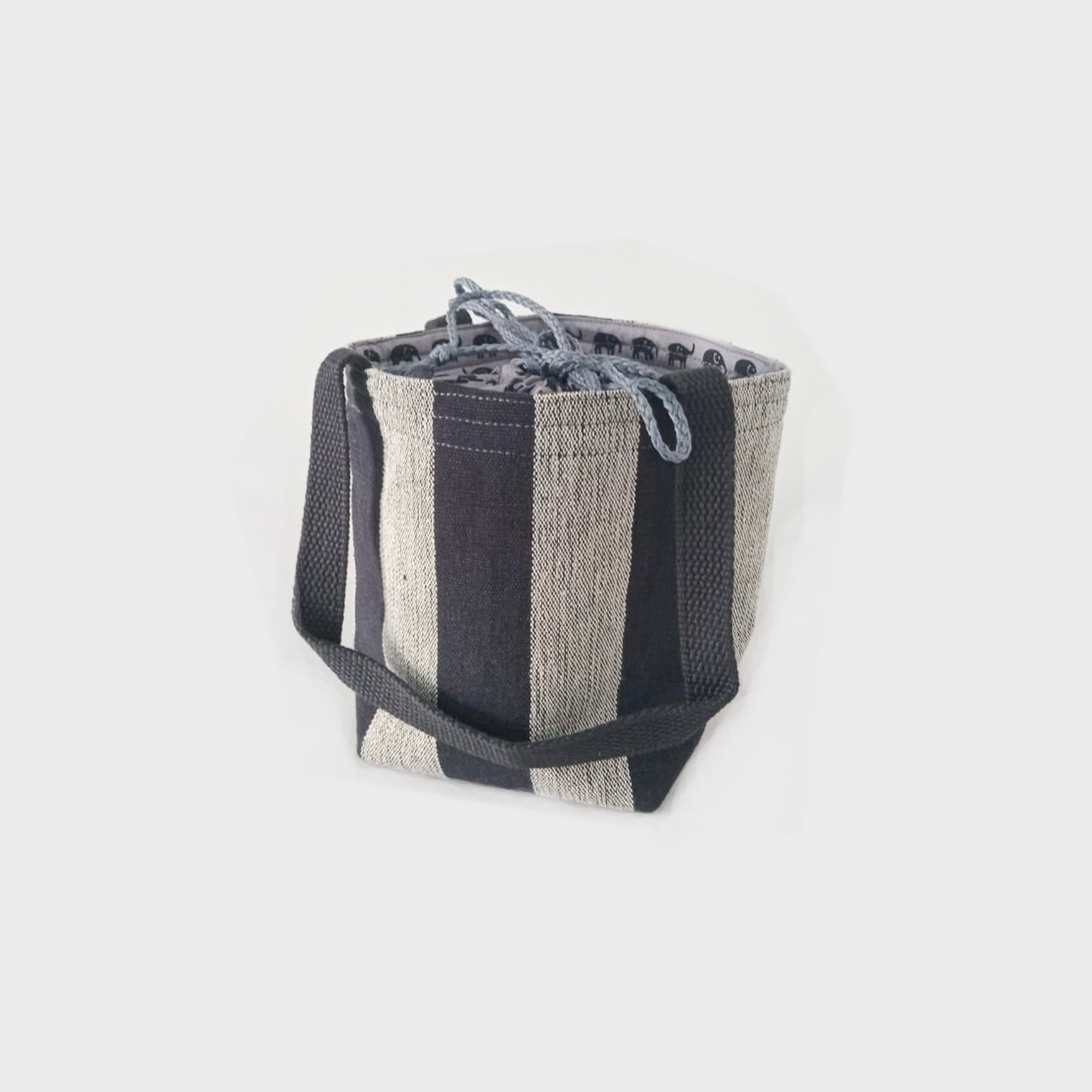 Bucket Bag Small Size Handloom  A0351