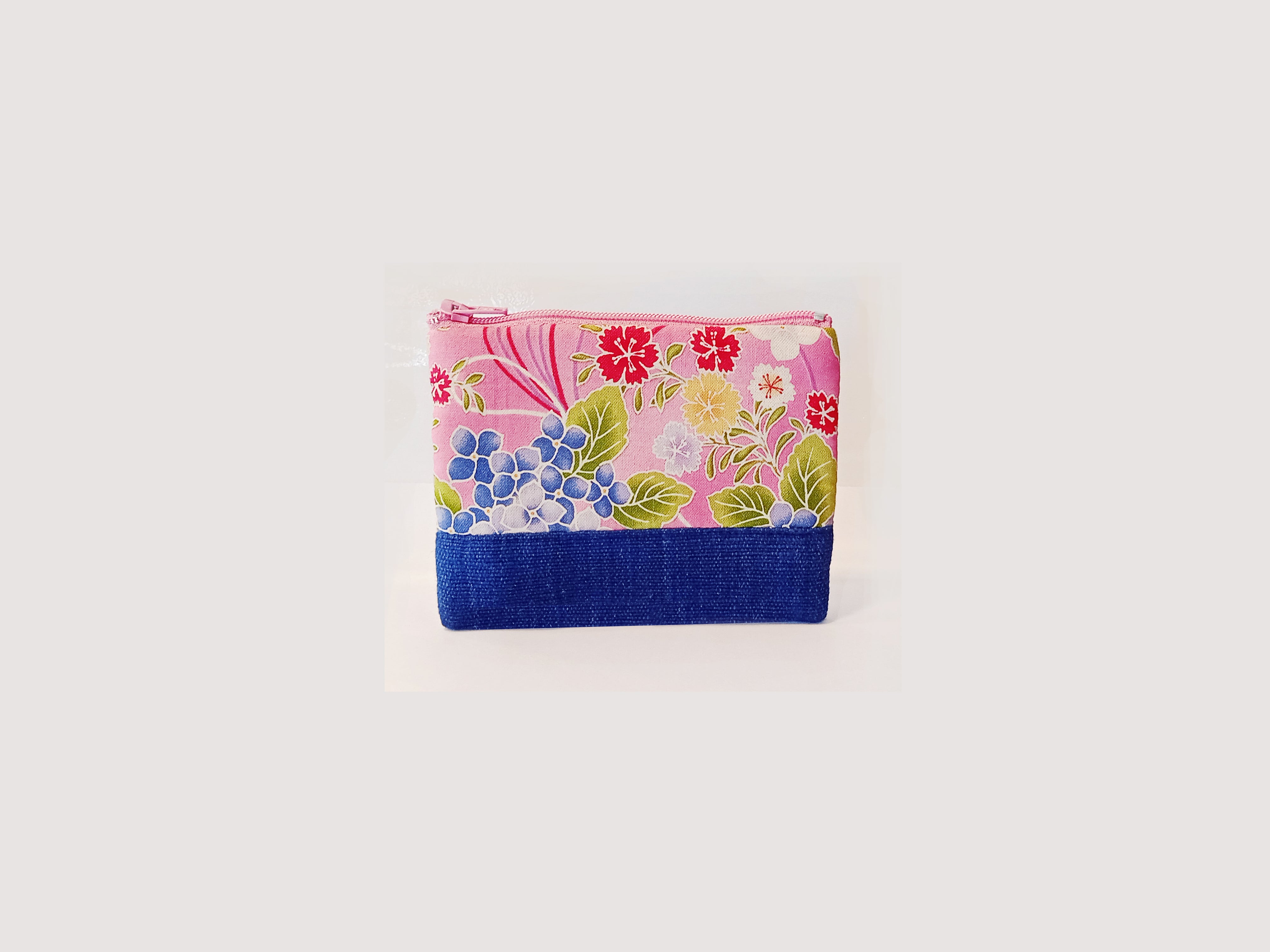 Coin Purse Florel Blue A0329