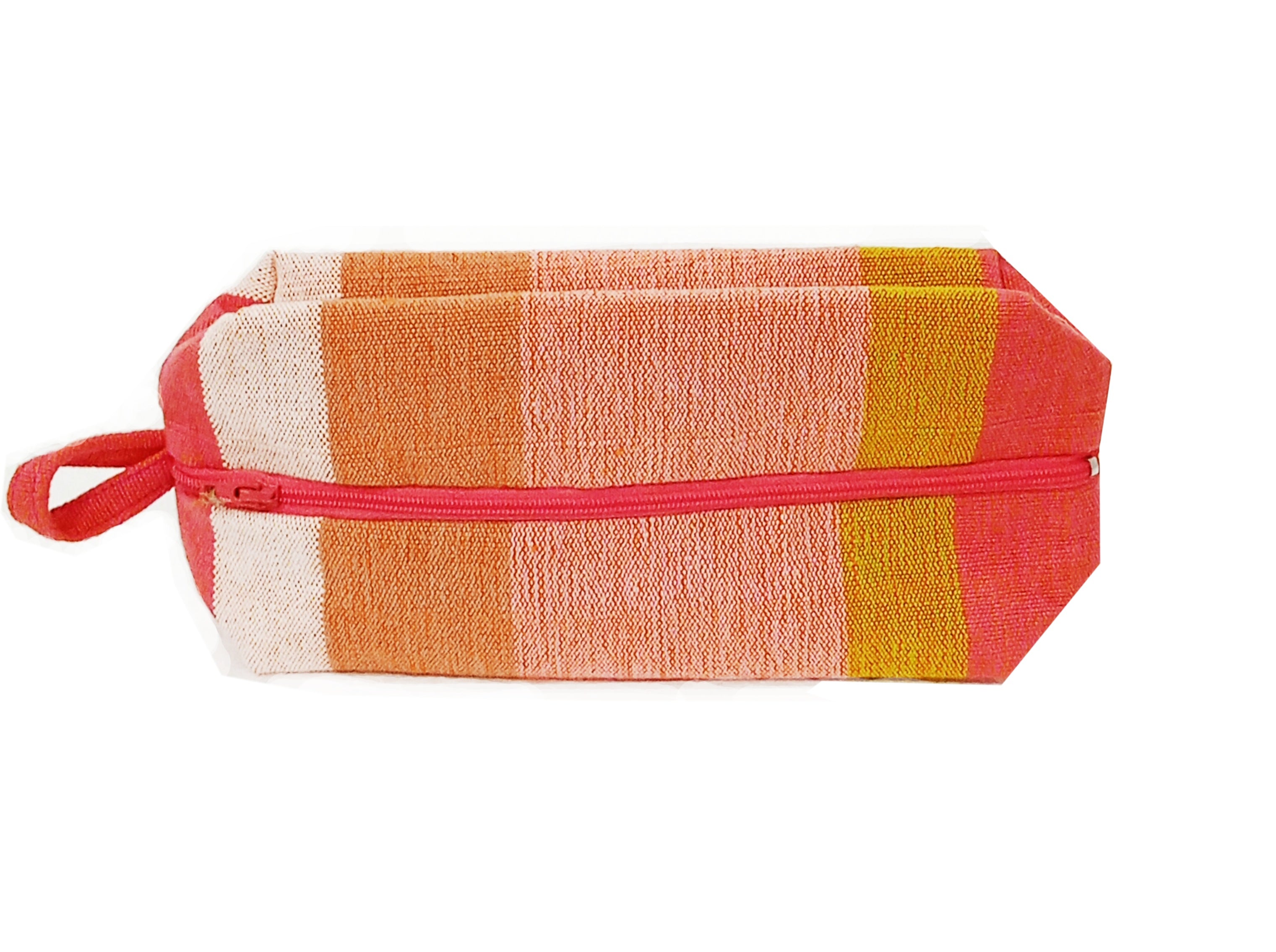 Dopp Kit Handloom Redish Orange A0448