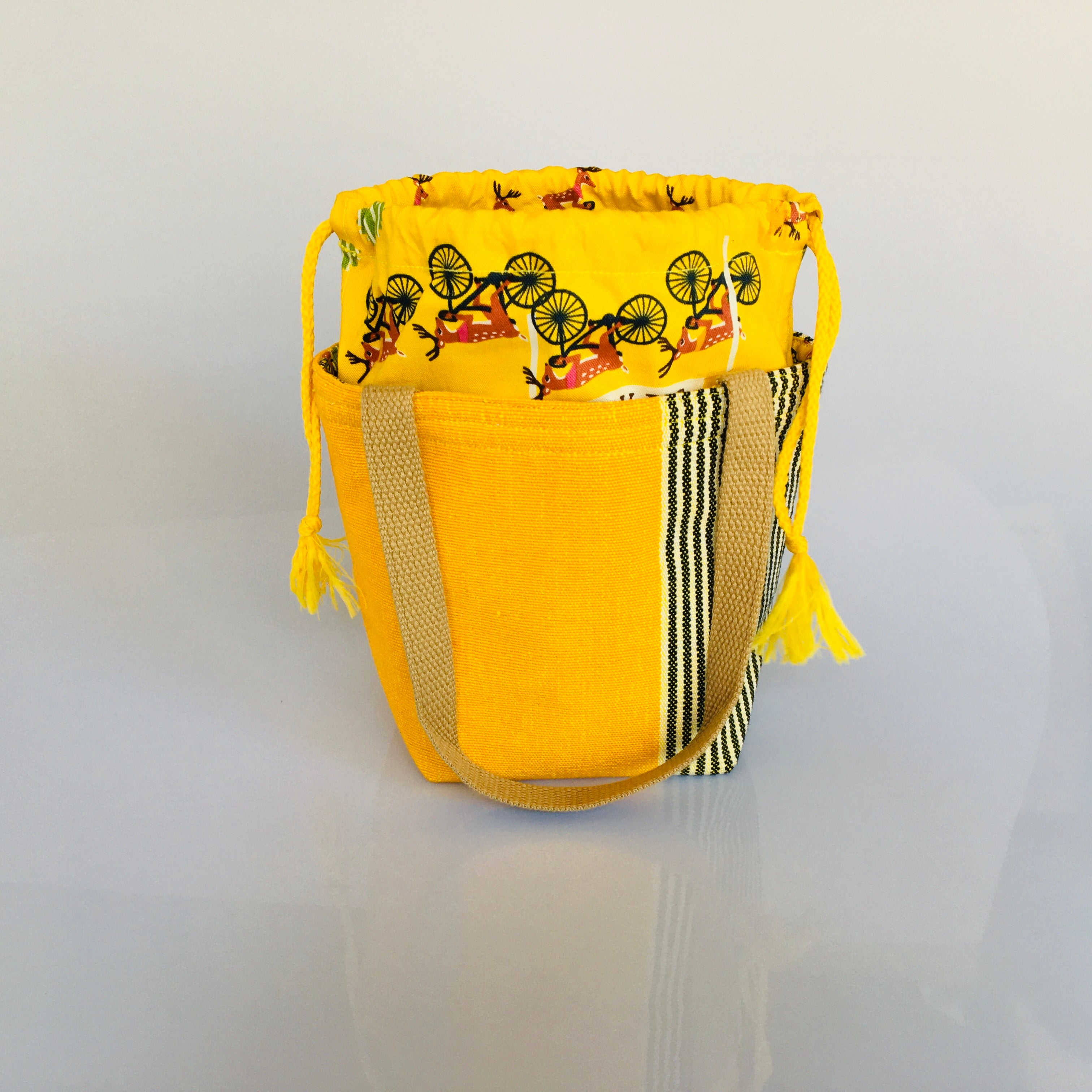 Bucket Bag Small Size Handloom  A0057
