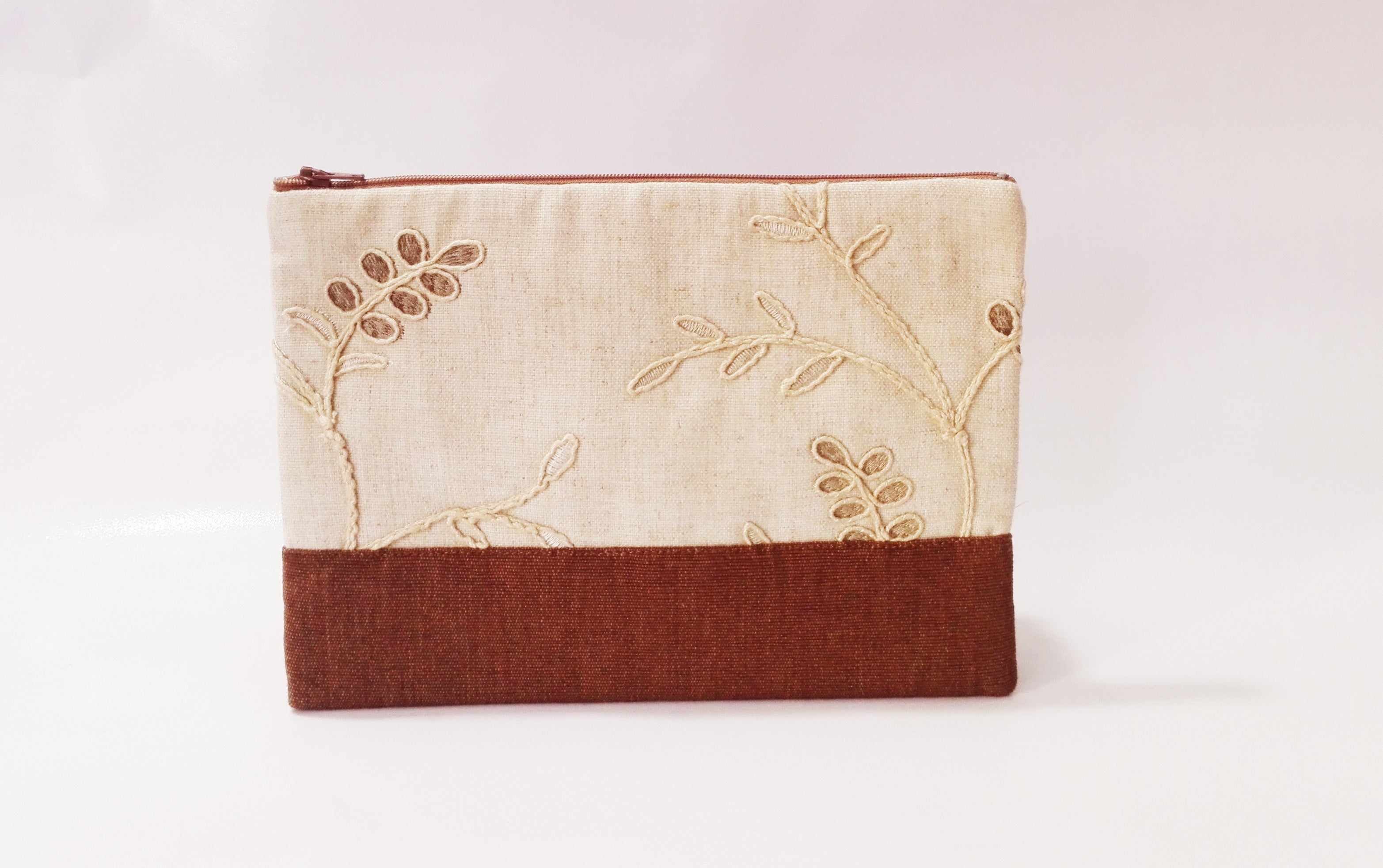 Pencil Case Large Brown A0304