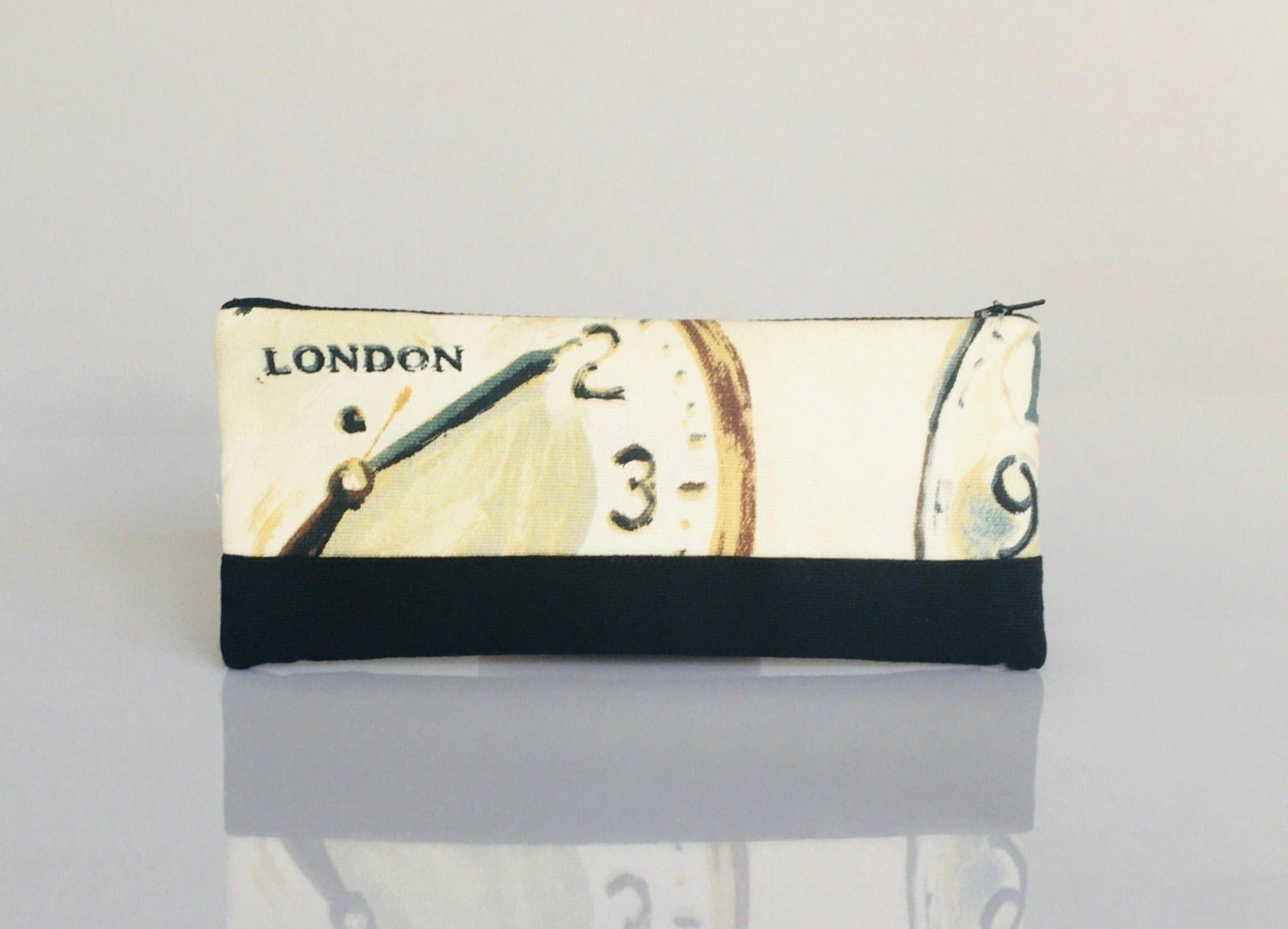 Pencil Case Small London Beige/Black A0124