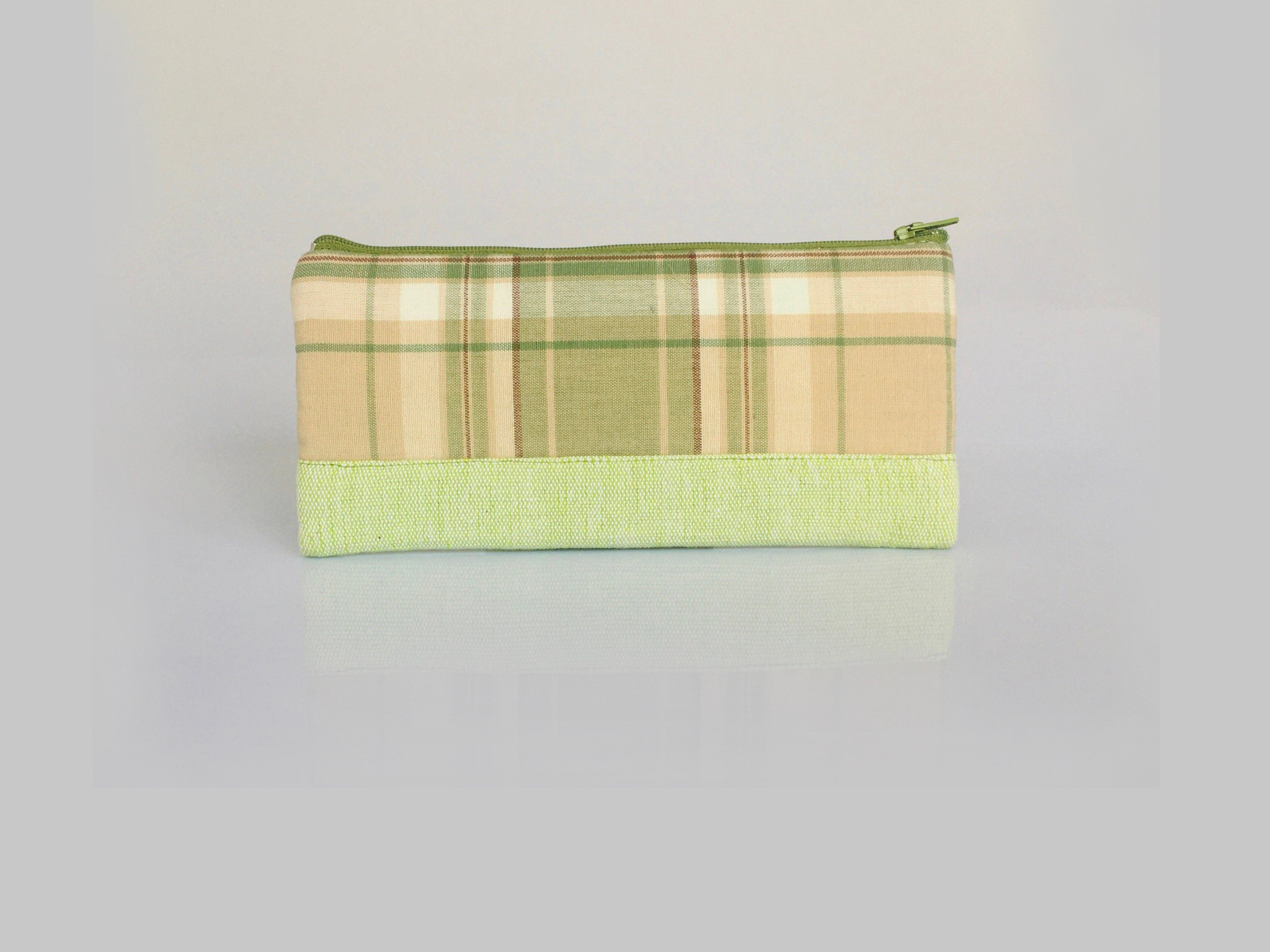 Pencil Case Small Stripe Yellow A0131